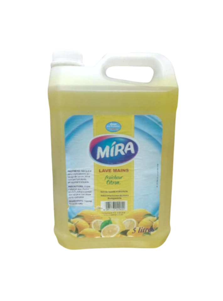 LAVE MAIN MIRA CITRON BIDON DE 5L