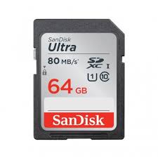 CARTE MEMOIRE SD 64GB SANDISK