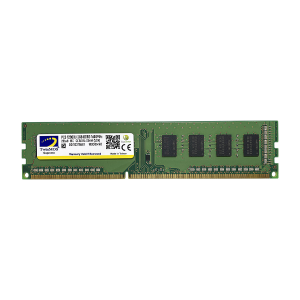 MÉMOIRE DDR3 4GB PC 1600/12800 TWINMOS (UDIMM)