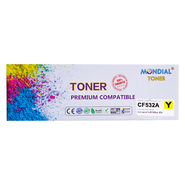TONER MONDIALTONER HP CF532A YELLOW