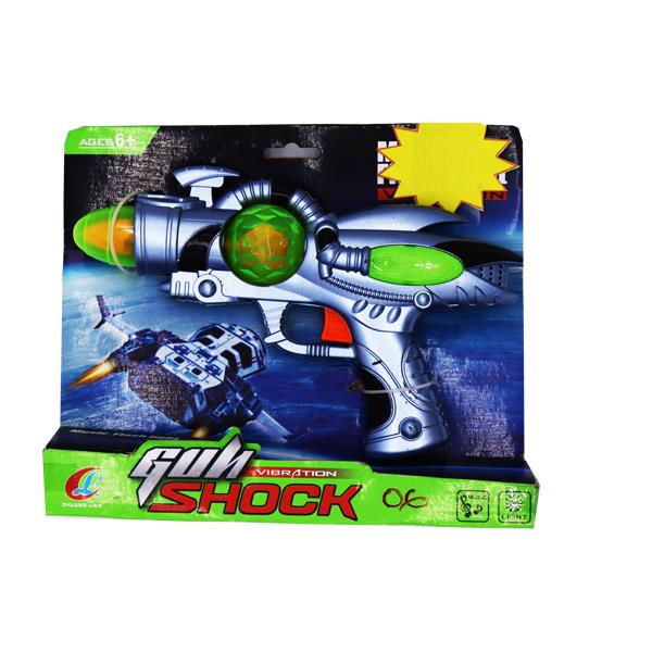 JOUET GN619 PISTOLET VERT/BF