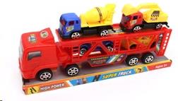 JOUET CAMION AVEC REMORQUE FRICTION 877-16