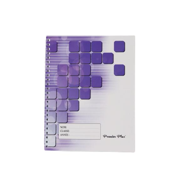 CAHIER 17*22 96P A SPIRAL PREMIER PLUS/CH