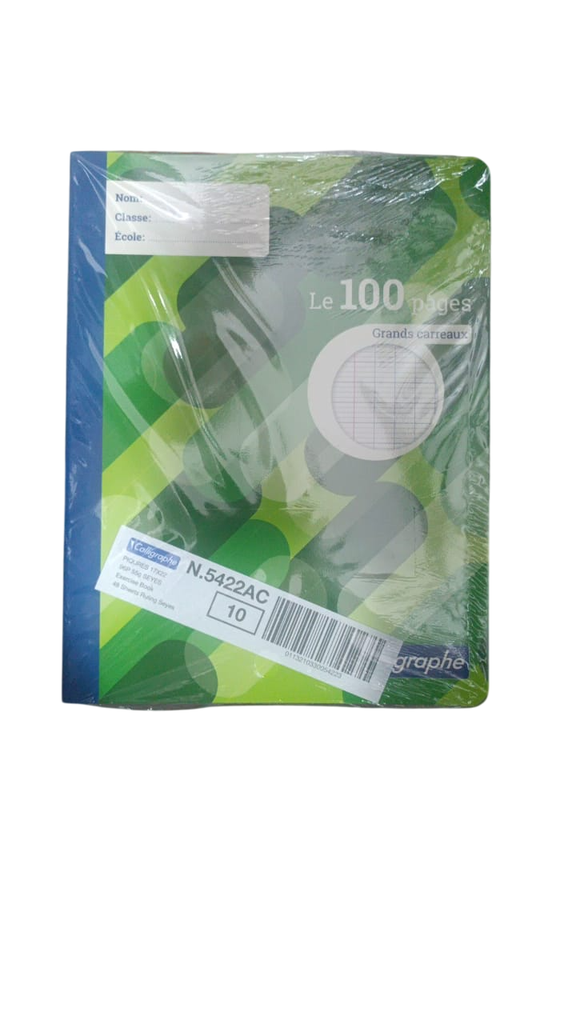 CAHIER 17*22 96P 56Gr CALLIGRAPHE 5422