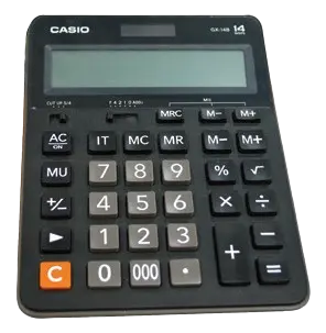 CALCULATRICE CASIO GX14B 14CHIFFRES