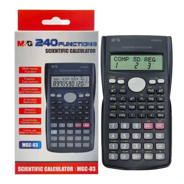 CALCULATRICE SCIENTIFIQUE M&G 240F MGC-03