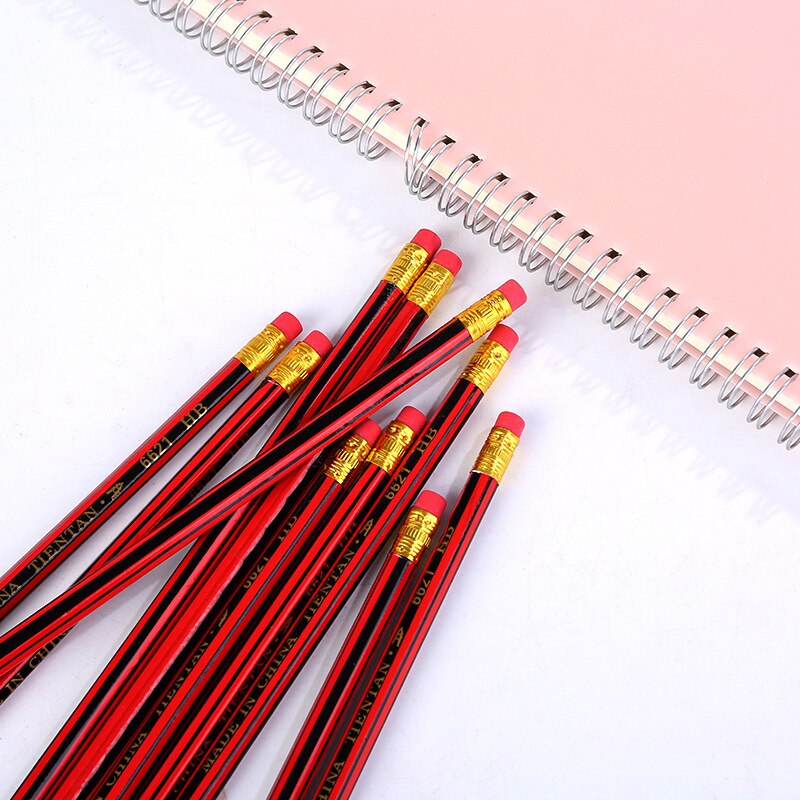 CRAYON DE BOIS 6621 ROUGE-NOIR