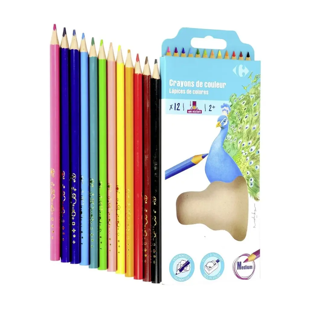 CRAYON DE COULEUR CARREFOUR