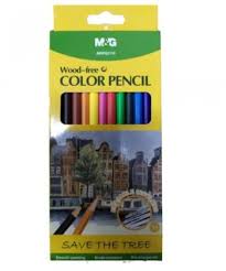 CRAYON DE COULEUR MG SANS BOIS 12CL AWPQ2118