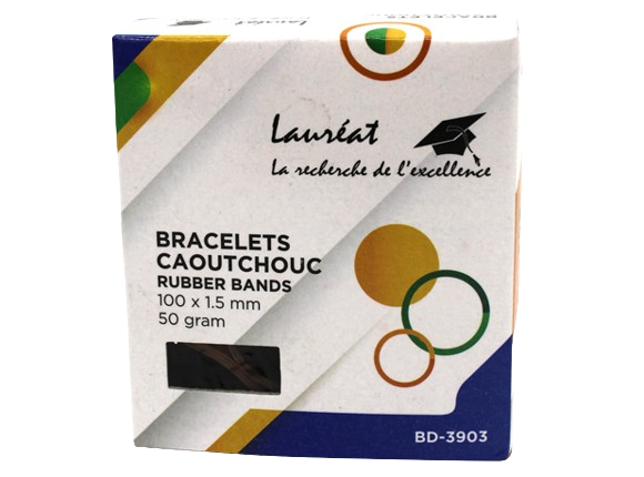ÉLASTIQUE DE BUREAU 1KG STANDARD  BD-3900 LAUREAT