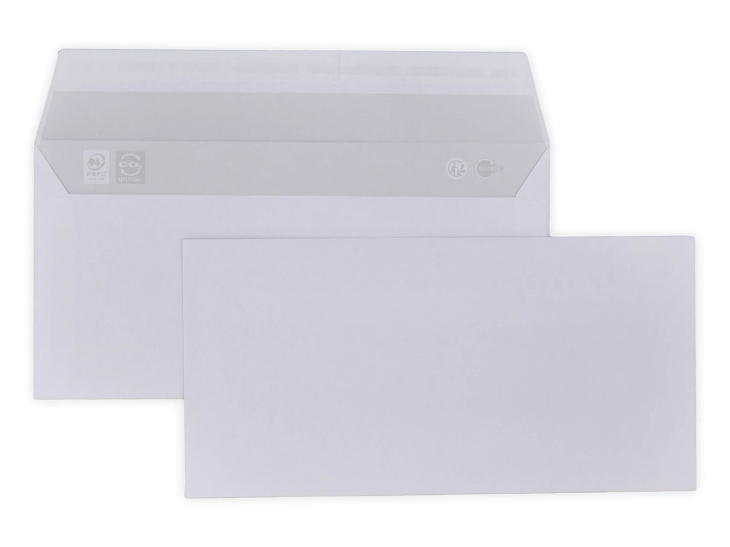 ENVELOPPE BLANCHE OFFICE SANS FENETRE 11*22