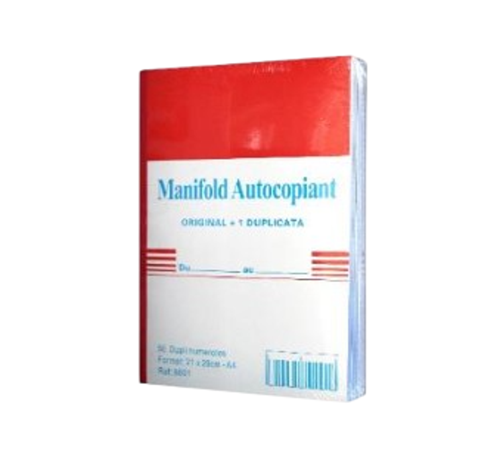 MANIFOLD AUTOCOPIANT 50 DUPLI A5 8802