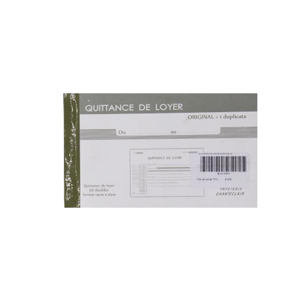 quittance de loyer autoc 50/2 a5 rr