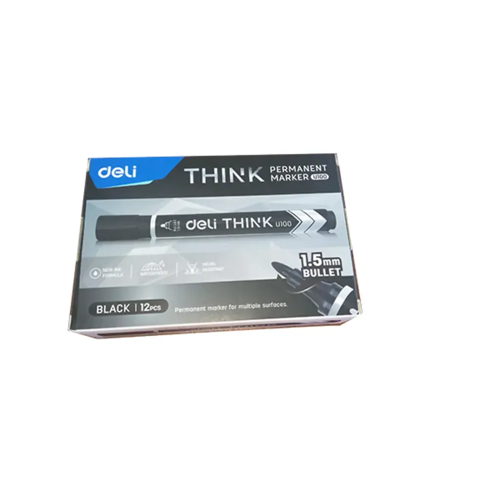 MARKER PERMANENT DELI NOIR THINK U101 BISEAUTE