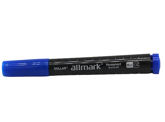 MARKER PERMANENT DOLLAR BLEU