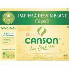 POCHETTE DESSIN CANSON COULEUR 180G/B