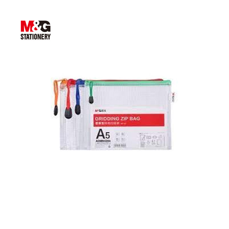 POCHETTE PLASTIQUE A ZIP A5.5 4285