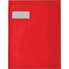 PROTEGE CAHIER A4 ELBA SMS ROUGE