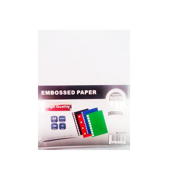 COUVERTURE GRAIN CUIR BLANC