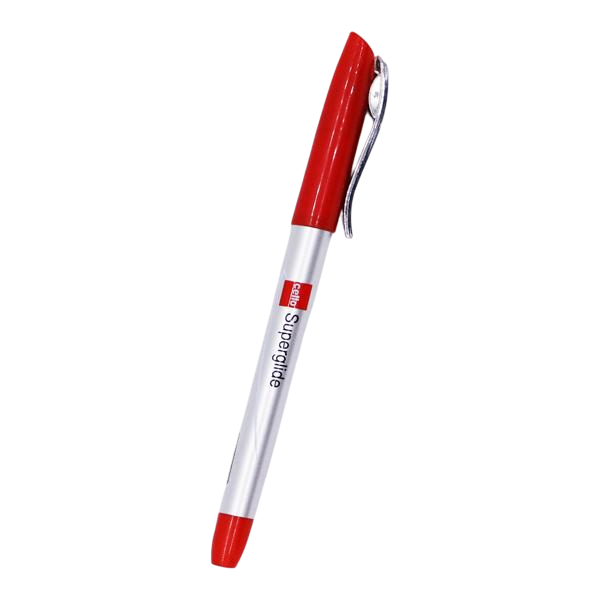 STYLO A BILLE SUPERGLIDE 1.0MM ROUGE CELLO/HYD