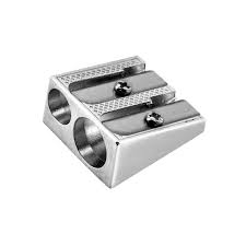 TAILLE CRAYON METAL 2 USAGES