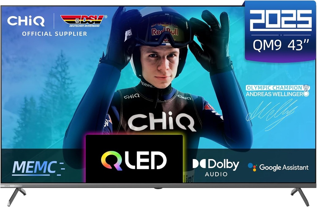 TELEVISION 43P CHIQ QLED 43QM9S