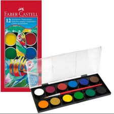 AQUARELLE DE 12 pastilles R/576012 FABER CASTELL