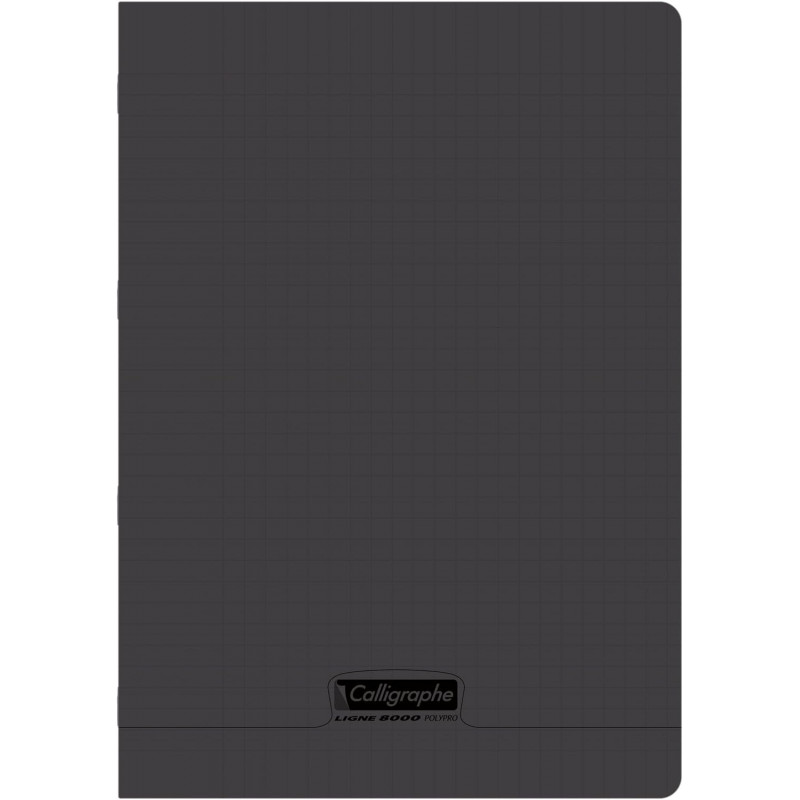 CAHIER A4 192P 90G POLYPRO CALLIGRAPHE NOIR
