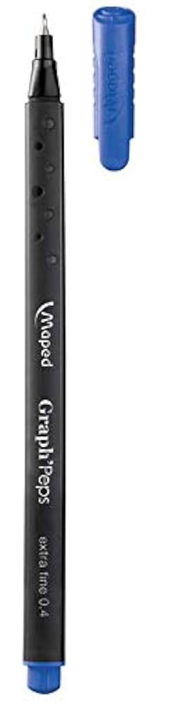 STYLO FEUTRE POINTE FINE EXTRA LINE BLISTER DE 4 MAPED A0220461
