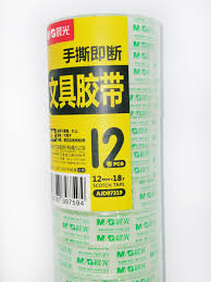 SCOTCH DE BUREAU TRANSPARENT MG 12*18 AJD97319