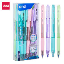 STYLO BALL POINT OGIVE BLEU DELI DEQ19BL