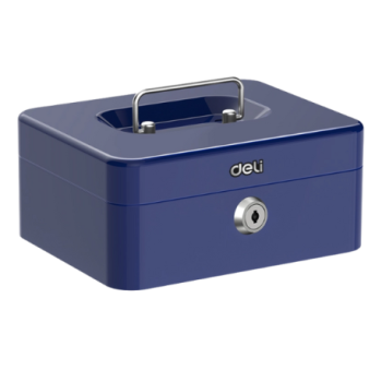 CAISSETTE A MONNAIE DELI 200*160*85MM CM BLEU DET503