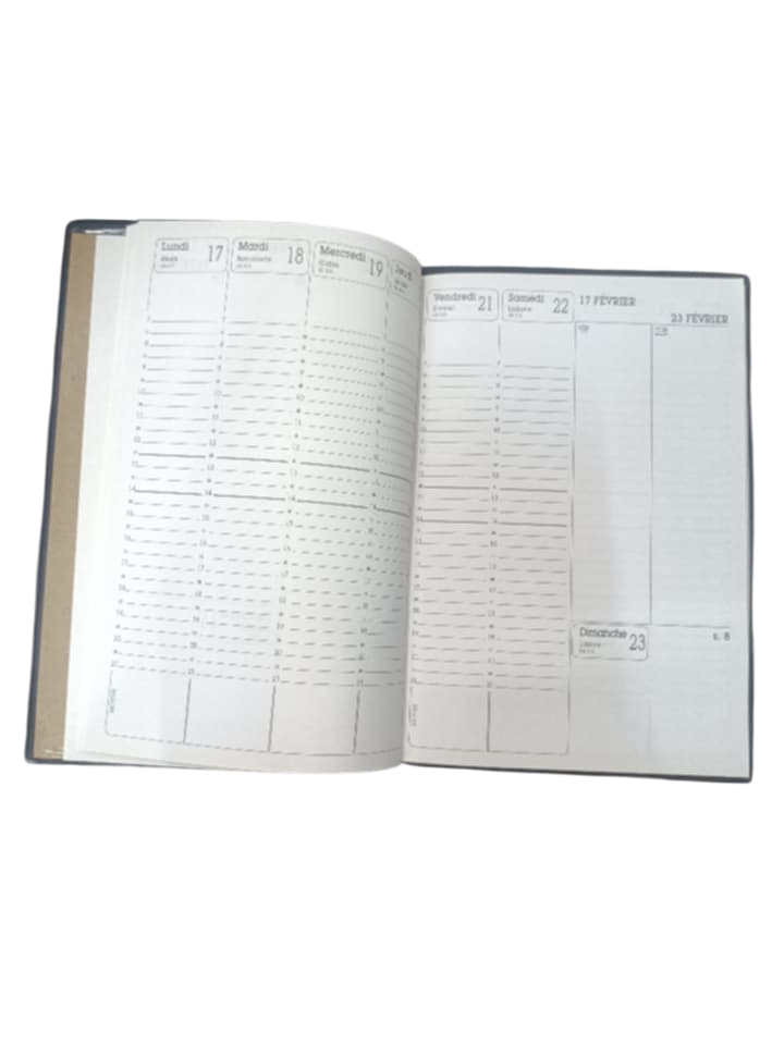 AGENDA SEMAINIER A5 2026
