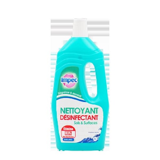 [STO:ENTR-04204] ENTRETIEN NETTOYANT DESINFECTANT SOL ET SURFACE 1L IMPEC