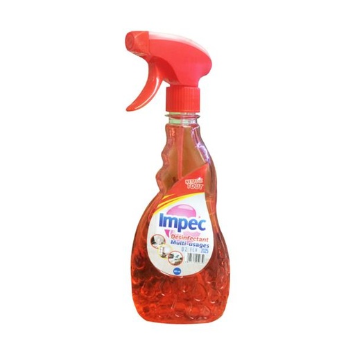 [STO:ENTR-04247] ENTRETIEN SPRAY DESINFECTANT MULTI USAGE 500ML IMPEC ROUGE/SOM