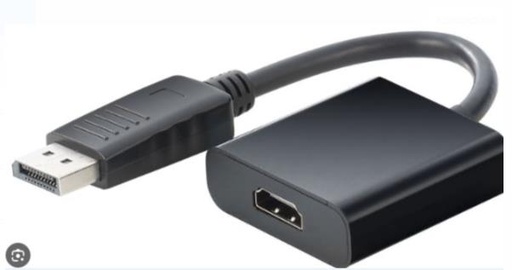 [STO:ADAP-00020] ADAPTATEUR CABLE DISPLAY PORT MALE A HDMI FEMELLE 4K (1014)
