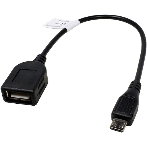 [STO:CABL-01244] CABLE OTG MICRO-USB MALE A USB FEMELLE 15CM