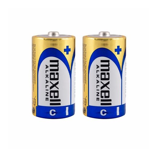 [STO:PILE-07301] PILE MAXELL ALKALINE BATTERY D SIZE LR14 (GD) 2B - 2PCS/PACK