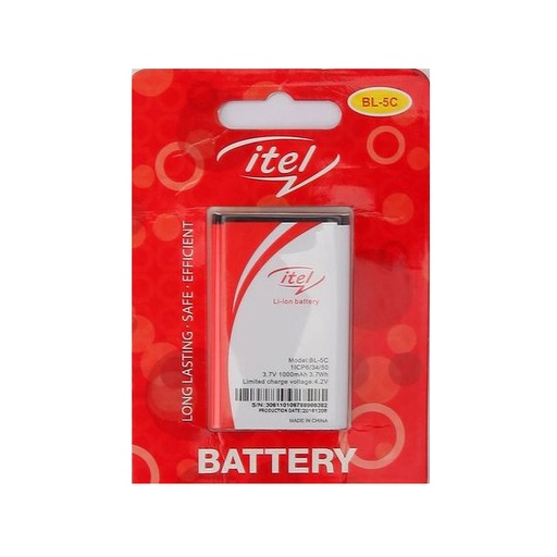 [STO:BATT-00549] BATTERIE ITEL BL5C