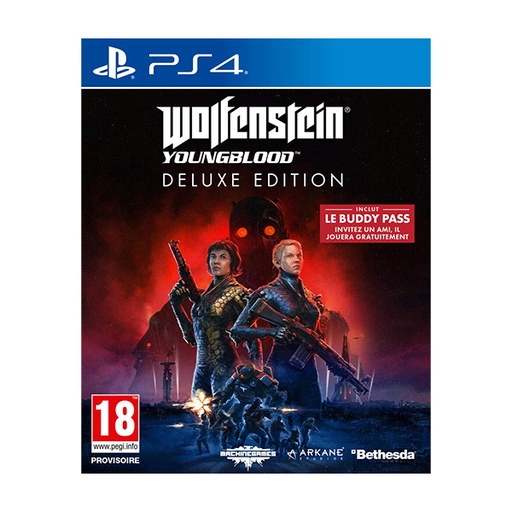 [STO:CD J-02443] CD JEUX PS4 WOLFESTEIN YOUNG