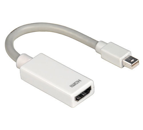 [STO:ADAP-00024] ADAPTATEUR CABLE MINI DISPLAY PORT MALE A HDMI FEMELLE (1008)