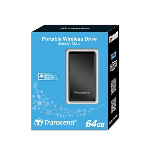[STO:DISQ-03659] DISQUE DUR EXTERNE WIRELESS TRANSCEND