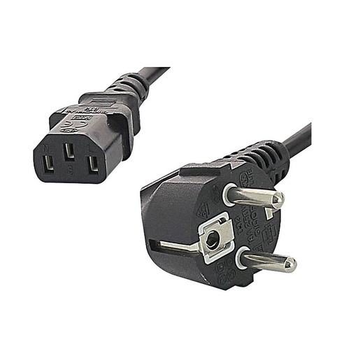 [STO:CABL-01104] CABLE ALIMENTATION EUROPEEN 1,8M 2P+TERRE QUALITE+
