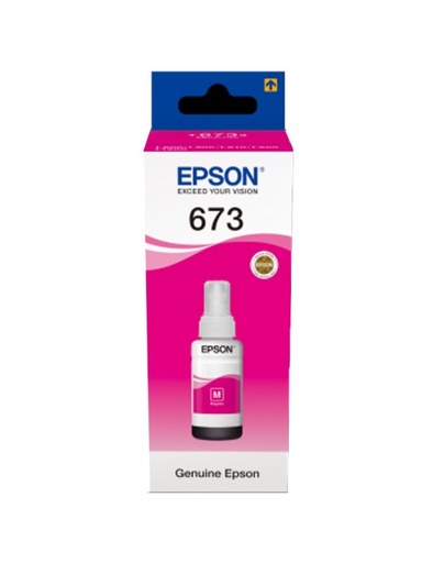 [STO:FLAC-04654] FLACON D'ENCRE EPSON T673 MAGENDA