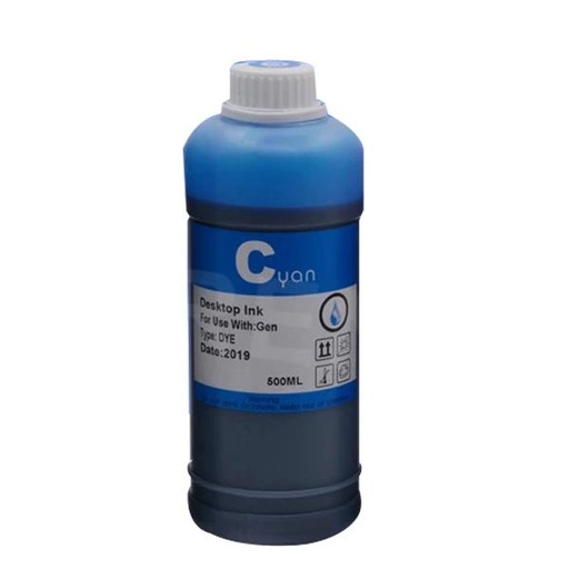 [STO:ENCR-04057] ENCRE RECHARGE 500ML CYAN