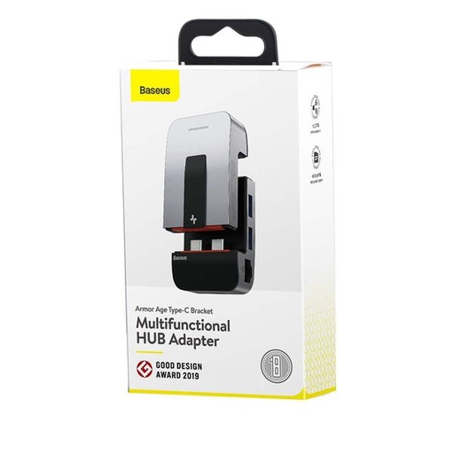 [STO:HUB -05238] HUB BASEUS ARMOR AGE TYPE-C CAHUB-AJ0G