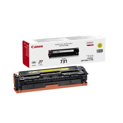 [STO:TONE-10394] TONER CANON EP 731 YELLOW