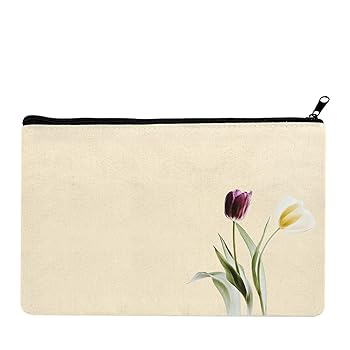 [STO:BS L-01009] BS LINEN CASE 10*15 L-QB1015 - TROUSSE TWILL BAG