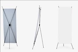 [STO:X-BA-10945] X-BANNER PR BD K STYLE 0.8 X 1.8 (SUPPORT+BACHE+OEILLETS)