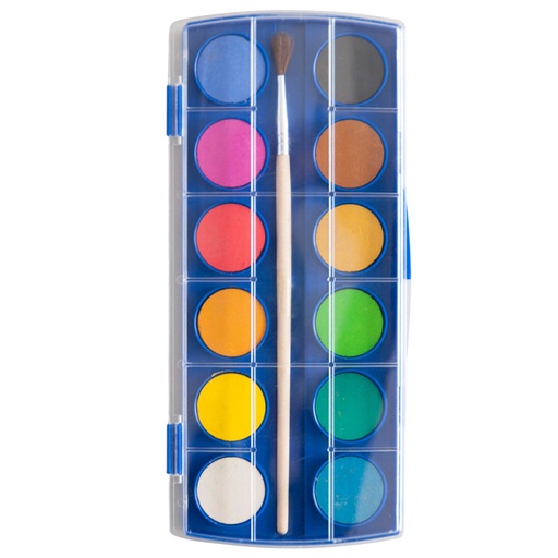 [STO:PEIN-07220] PEINTURE A L'EAU AQUARELLE 16COULEURS